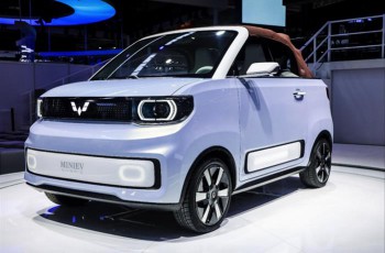 五菱宏光推出敞篷车，MINIEV CABRIO于2022年量产